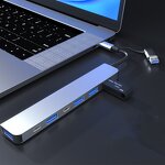 USB C Hub Supplier - New 7-in-1 Splitter Docking Station