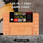 S Game Card Manufacturer - High Quality 120-in-1 Plastic