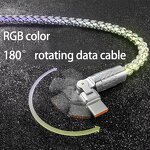 USB Fast Charge Cable Supplier - Android Mobile 180 Degree