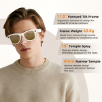 Smart Glasses Supplier - M02 800W Pixel with Wifi