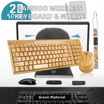 Wireless Keyboard Manufacturer - New Arrival Bamboo for