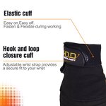 Safety Gloves Manufacturer - Breathable Flexible Durable Deerskin Leather EVA Padded