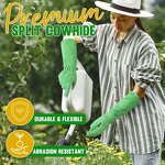 Work Garden Gloves Factory - Best Seller Genuine Cowhide Waterproof Puncture Resistance Custom