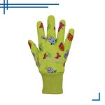 Kids Garden Gloves Factory - OEM ODM Breathable Flexible Cotton Colorful Lovely Printing Design Outdoor