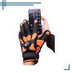 Heavy Duty Drilling Gloves Manufacturer - Vibration-Resistant Synthetic Palm PVC Patch Impact
