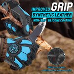 Anti-impact Work Gloves Factory - OEM ODM Silicone Palm Great Grip TPR Protector Back