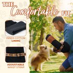 Dog Training Glove Manufacturer - 22.5 Inch Cowhide Leather Welding Bite-Proof Fire-Resistant Long Cuff