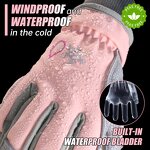 Women's Ski Gloves Supplier - Hot Selling Anti-Slip Silicone Outdoor 3M Thinsulated Insulation Windproof