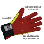 Touchscreen Mechanical Gloves Factory - Tpr Impact 6mm Neoprene Automotive Tool En388 Rating