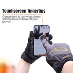 Industrial Mechanic Gloves Supplier - Cut Resistance Level 5 Silicone Coating Super Grip Palm