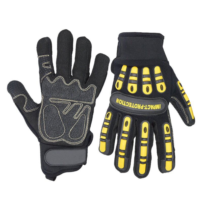 Anti Cut Work Gloves Manufacturer - Mechanic Impact Safety Work Gloves Mechanics Protect