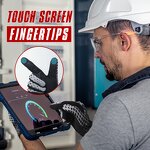 Work Gloves Factory - Wholesale Mens Touch Screen Utility Mechanic Flexible Breathable Padded