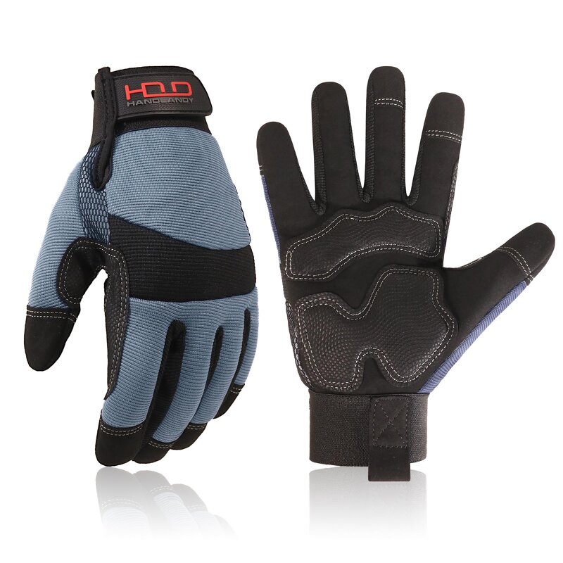 Work Gloves Factory - Utility Mechanic Anti-vibration Touch Screen Flexible