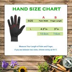 Yard Work Gardening Gloves Supplier - Free Sample Black Soft Comfortable Sweat Cotton Lining DDP/FOB