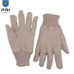 Cotton Work Gloves Factory - Straight Thumb Light Duty Garden Industrial 100% Cotton