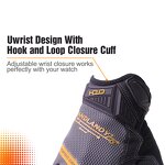 Industrial Mechanic Gloves Supplier - Cut Resistance Level 5 Silicone Coating Super Grip Palm