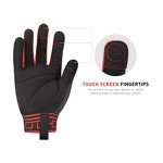 Protective Work Gloves Factory - Microfiber Palm Anti-Slip Foam Padded Anti-Abrasion