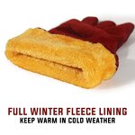 Leather Forge Gloves Manufacturer - Heat/Fire Resistant Mitts for BBQ Oven Grill Fireplace