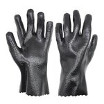 Chemical Resistant Gloves Supplier - CE Certified Non-slip Elbow Length PVC Coated Gauntlet