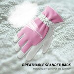 Garden Gloves Supplier - Women's Leather Touch Screen Great Grip Anti-Abrasion