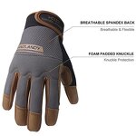 Cowhide Gloves Factory - Breathable Soft Full Grain Anti-slip Custom Mechanic