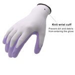 Yard Work Gloves Factory - 15gg Best Quality Breathable Foam Nitrile Coated for Ladies
