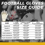 American Football Gloves Manufacturer - Golden Synthetic Leather Silicone Coating for Kids