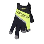Fingerless Work Gloves Supplier - 3 Fingers Custom Logo Synthetic Palm Foam Padded
