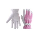Garden Gloves Supplier - Women's Leather Touch Screen Great Grip Anti-Abrasion