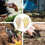 Gardening Gloves Factory - Customized Durable Waterproof Cotton Lined Elastic Wrist Fast Delivery