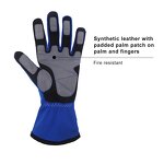 Welding Gloves Supplier - Brand New Double Layer Knit Fire Resistant Back Padding Palm Patch