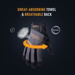 Tactical Gloves Factory - Anti Slip Touch Screen Mechanic Safety Protective