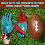 American Football Gloves Supplier - Free Sample Silicone Palm High Grip Breathable Waterproof Durable