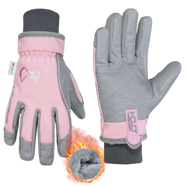 Women's Ski Gloves Supplier - Hot Selling Anti-Slip Silicone Outdoor 3M Thinsulated Insulation Windproof