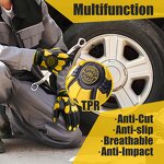 Oil and Gas Gloves Factory - Ready to Ship EN388 Impact Resistance Heavy Duty Industrial