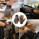 Cowhide Gloves Factory - Breathable Soft Full Grain Anti-slip Custom Mechanic