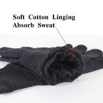 Yard Work Gardening Gloves Supplier - Free Sample Black Soft Comfortable Sweat Cotton Lining DDP/FOB