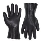PVC Coated Gloves Manufacturer - Cotton Liner Waterproof Heavy Duty Chemical protection Fishing