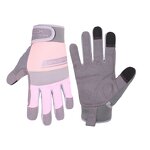 Women's Safety Work Gloves Manufacturer - Anti-Slip Touch Screen Factory Wholesale Synthetic Leather Silicone Coating