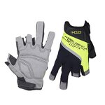 Fingerless Work Gloves Supplier - 3 Fingers Custom Logo Synthetic Palm Foam Padded