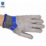 Cut Resistance Gloves Manufacturer - Food Grade Cotton Liner Stainless Steel for Kitchen
