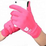 Cycling Sport Glove Supplier - Wholesale Outdoor Bike Fleece Winter Running Screen Touch Lightweight