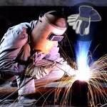Welder Gloves Factory - Goatskin Tig Protective Flash Resistance Fire Heated ARC Electric