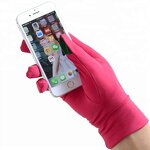 Cycling Sport Glove Supplier - Wholesale Outdoor Bike Fleece Winter Running Screen Touch Lightweight