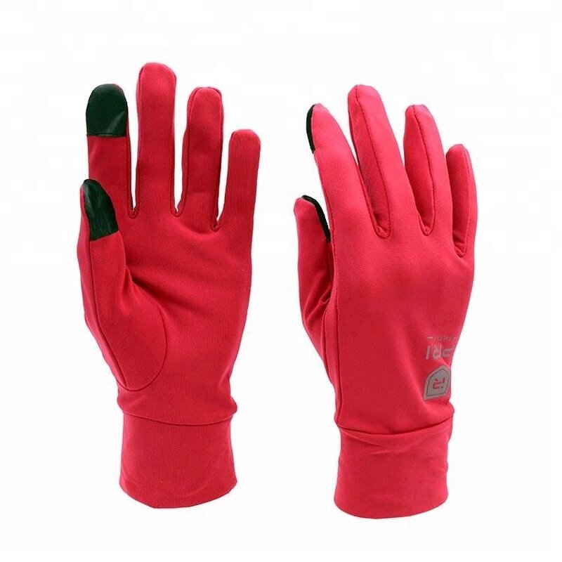 Cycling Sport Glove Supplier - Wholesale Outdoor Bike Fleece Winter Running Screen Touch Lightweight