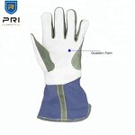 Welder Gloves Factory - Goatskin Tig Protective Flash Resistance Fire Heated ARC Electric