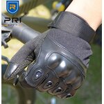 Racing Cycling Gloves Manufacturer - OEM ODM Cabretta Silicone Grip Palm Tactical Leather Hard Knuckle