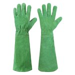 Work Garden Gloves Factory - Best Seller Genuine Cowhide Waterproof Puncture Resistance Custom
