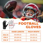 American Football Gloves Factory - Black Fully Silicone Coating Sticky Grip Customized Logo Low MOQ