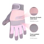Women's Safety Work Gloves Manufacturer - Anti-Slip Touch Screen Factory Wholesale Synthetic Leather Silicone Coating
